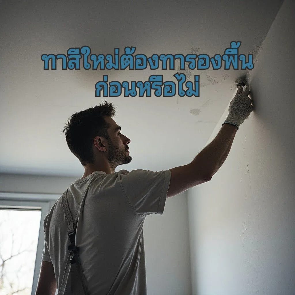 สีรองพื้นจำเป็นหรือเปล่า