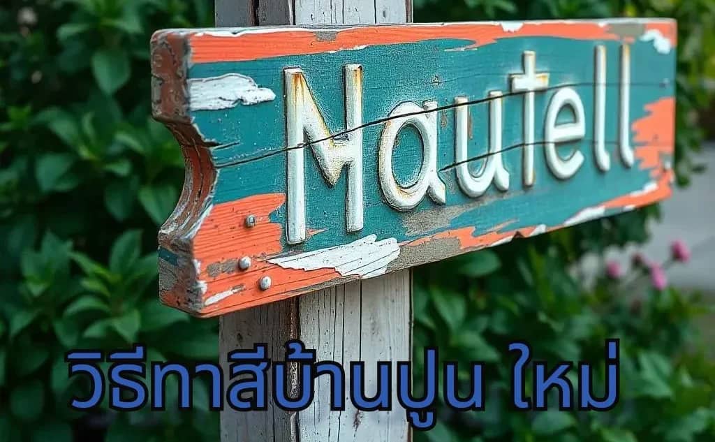 ทาสีบ้านปูนใหม่