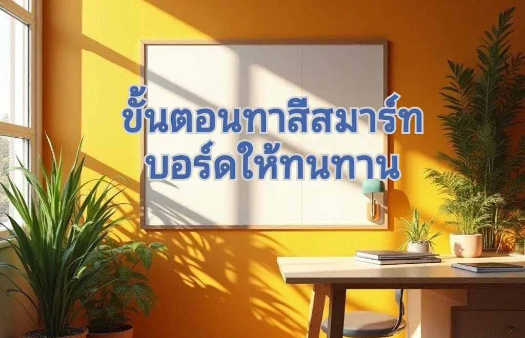 ทาสีสมาร์ทบอร์ด