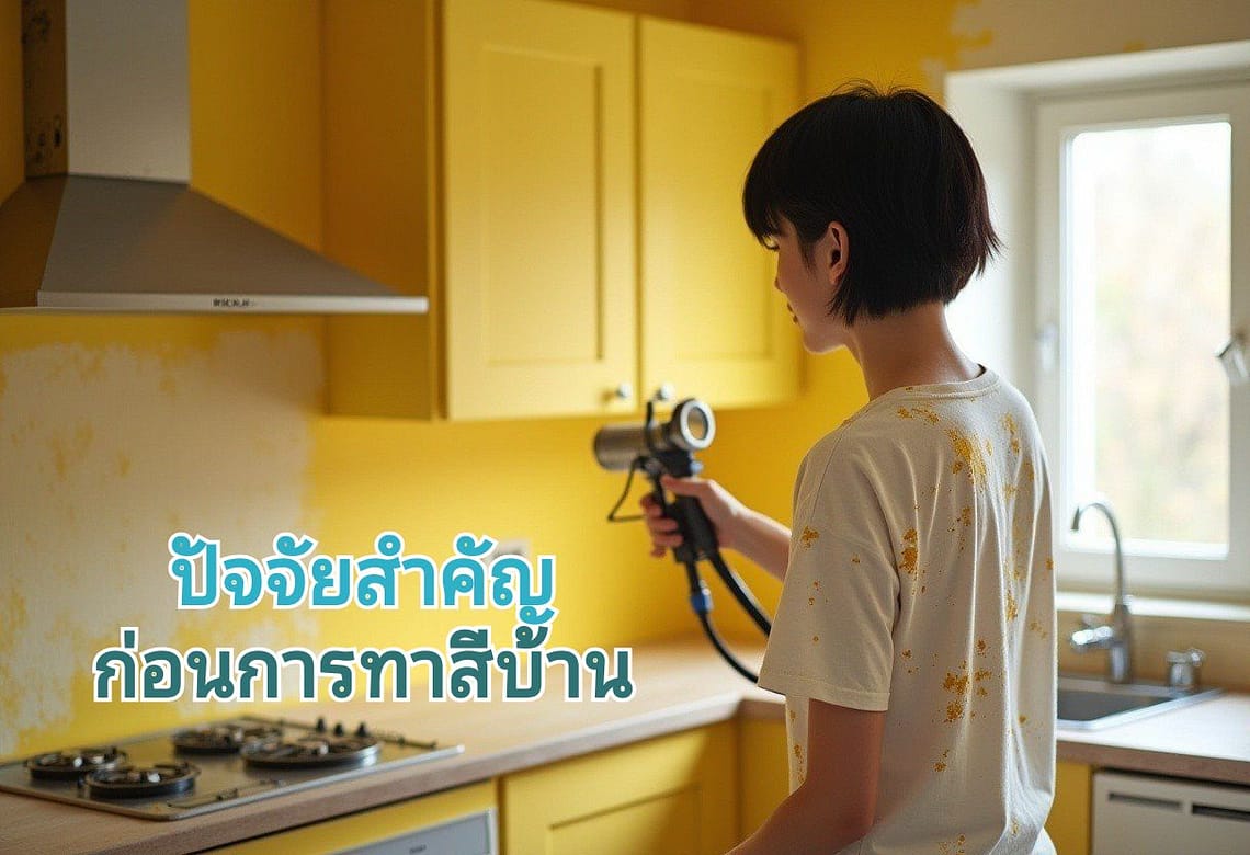 ปัจจัยที่มีผลต่อการทาสี