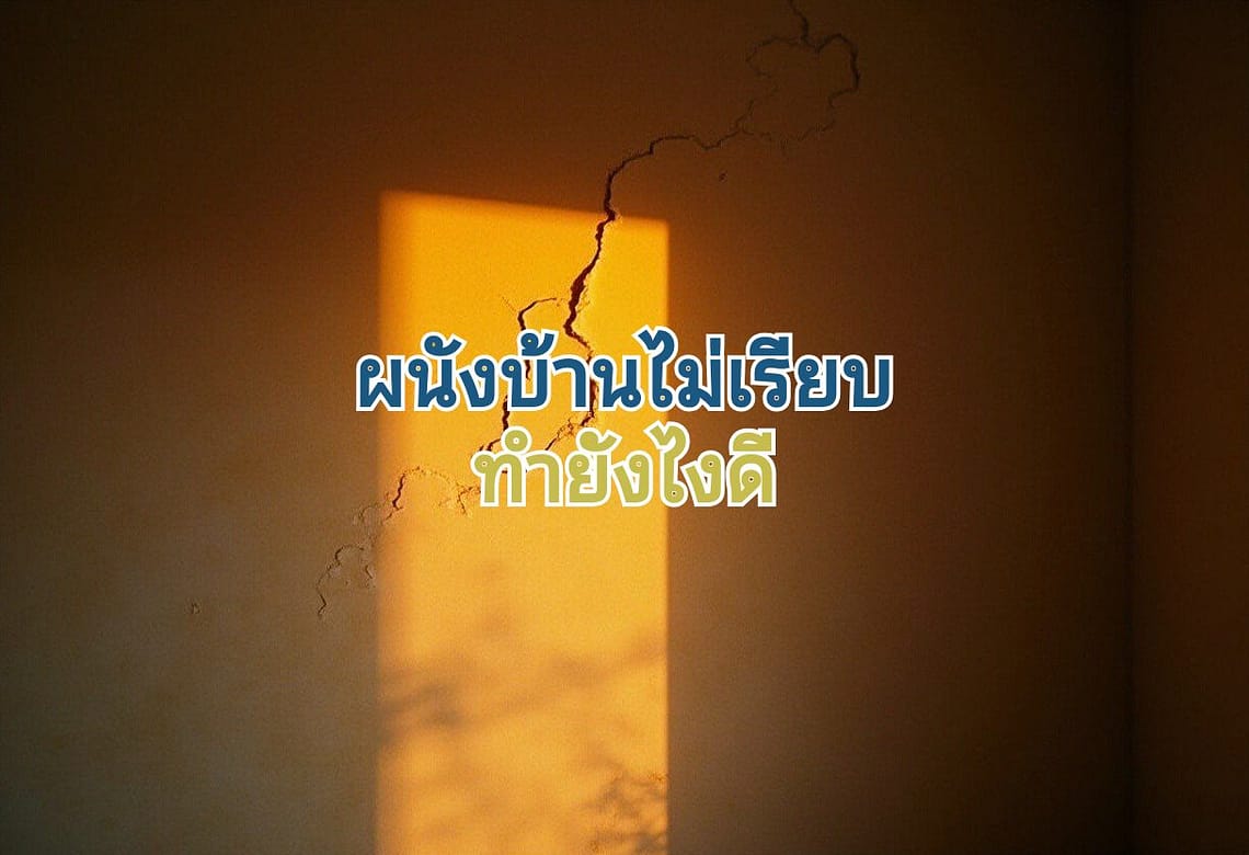 ผนังบ้านเป็นคลื่น