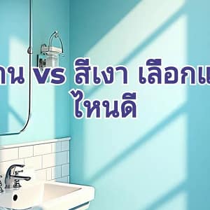 สีแบบด้าน แบบไหนดี