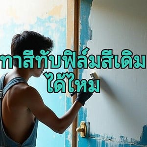 ฟิล์มสีกึ่งเงา