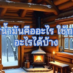 สีน้ำมันบนผิวไม้