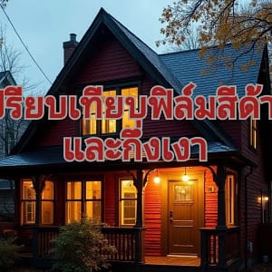 ฟิล์มสีแบบด้าน