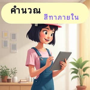 คำนวณสี