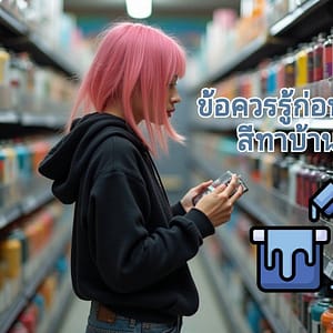 เลือกซื้อสีทาบ้านง่ายๆ