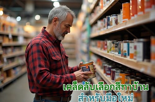 ก่อนที่เรานั้นจะซื้อสีทาบ้าน ต้องรู้อะไรมั้ง