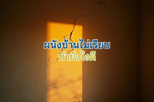 ผนังบ้านเป็นคลื่น