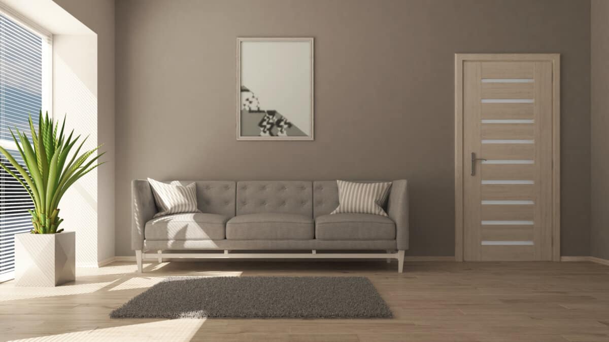 contemporary Living Room Interior and modern furniture