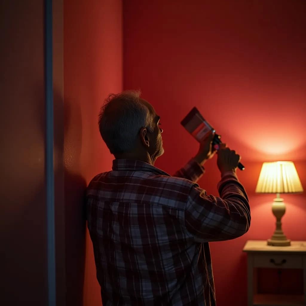 ทาสีห้องนอน