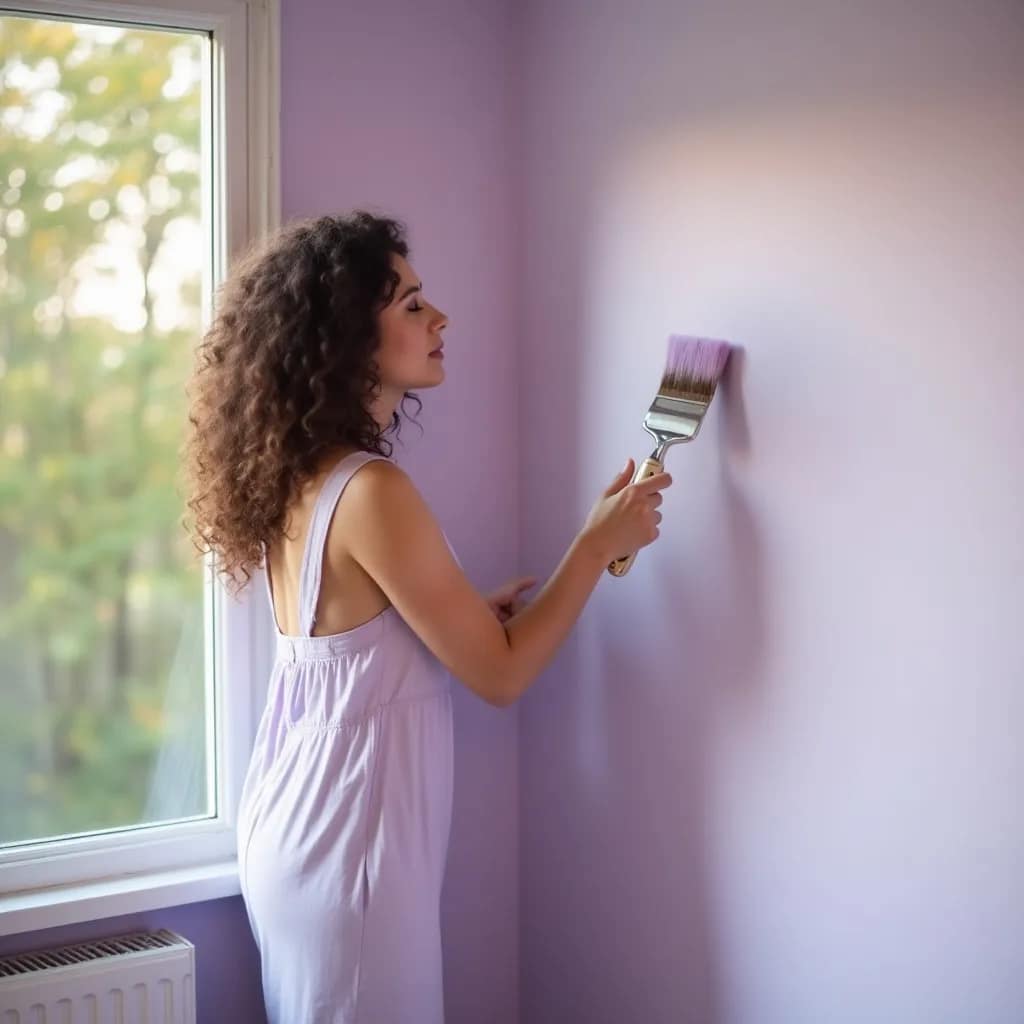 ทาสีห้องนอน