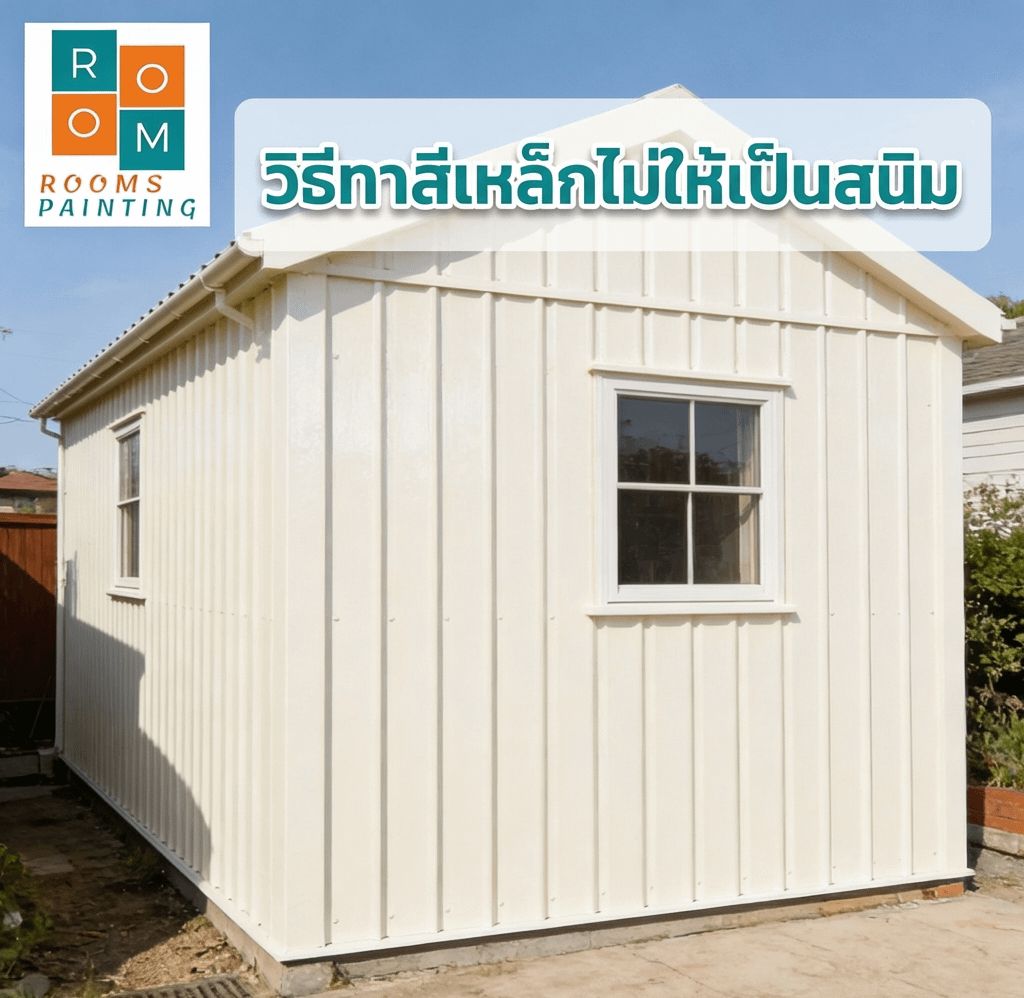 ทาสีเหล็กใหม่